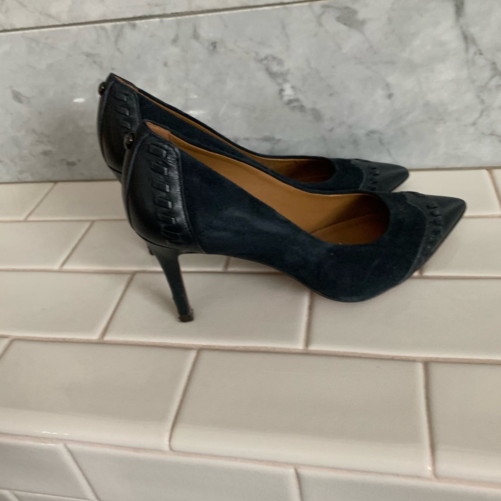 Coach Sophie Suede Leather Pump